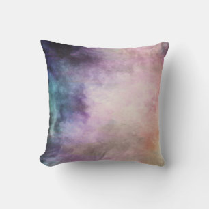 Coussin couleur laver aquarelle peintures design moderne a