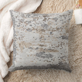 Coussin Couleur neutre Grunge industriel moderne Abstrait