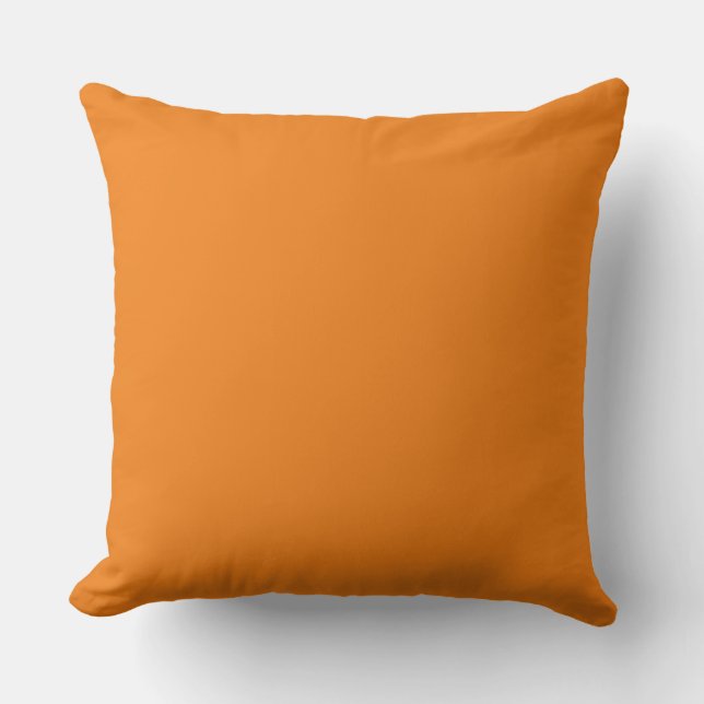 Coussin couleur orange (Recto)