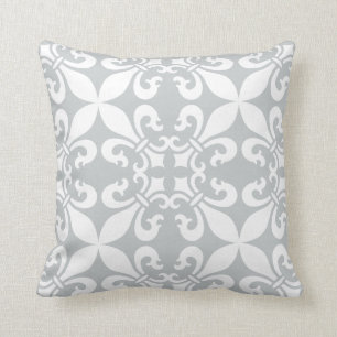 Coussin Couleur personnalisable de French Fleur de Lys