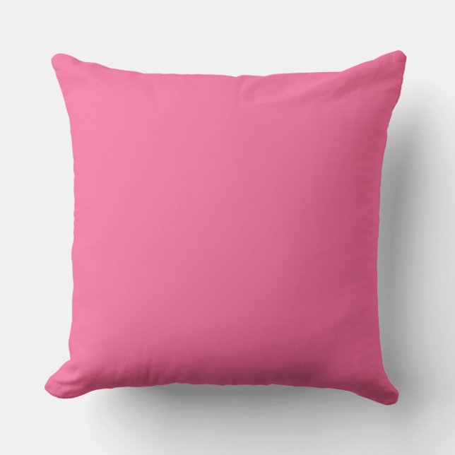 Coussin couleur rose français (Recto)