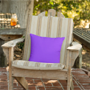 Coussin Couleur solide violet néon