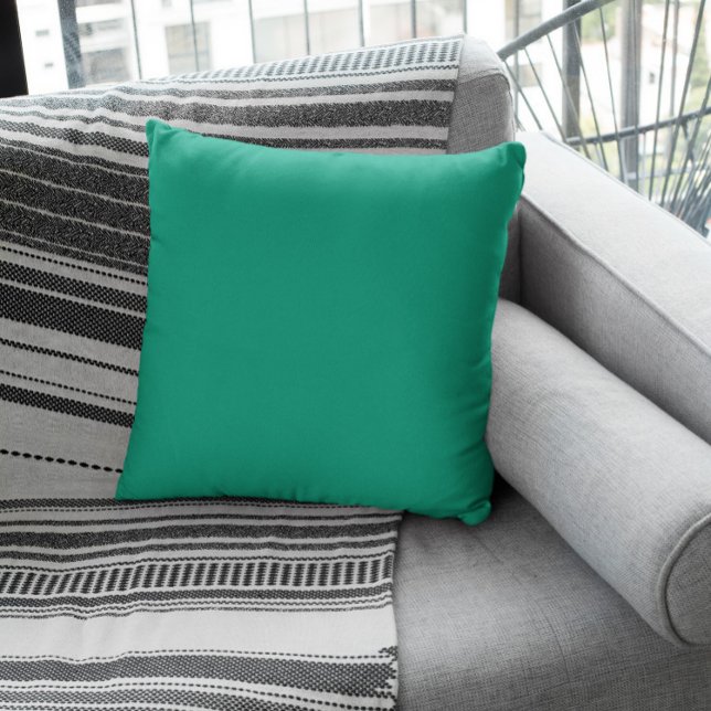 Coussin Couleur tendance - Jade Green (Créateur téléchargé)