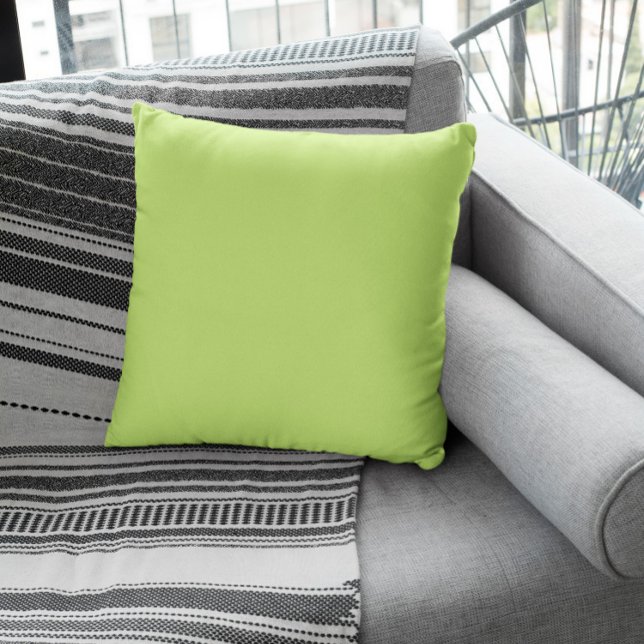 Coussin Couleur tendance - Vert printemps (Créateur téléchargé)
