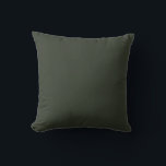 Coussin Couleur uni noir Olive<br><div class="desc">Couleur vert foncé. Convient pour les occasions officielles ou informelles. Couleur simple,  classique et tendance. Travailler avec une variété de couleurs degré. Recommander d'être dans l'armoire. Si vous aimez le principe de l'idée minimaliste,  cette couleur sera certainement utile. Outre sa beauté,  et riche en nature. hex#303729</div>
