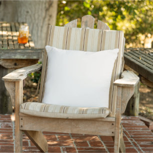 Coussin Couleur unie blanche florale crémeuse