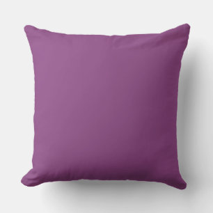 Coussin Couleur unie : Violet prune