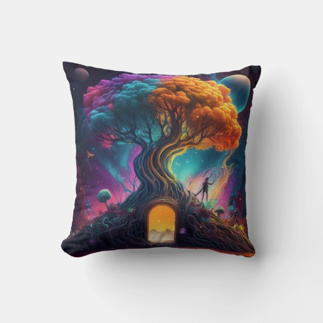 Coussin Couleur vers le haut vers le bas (Recto)