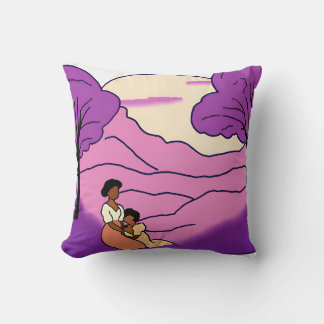 Coussin Couleur violet