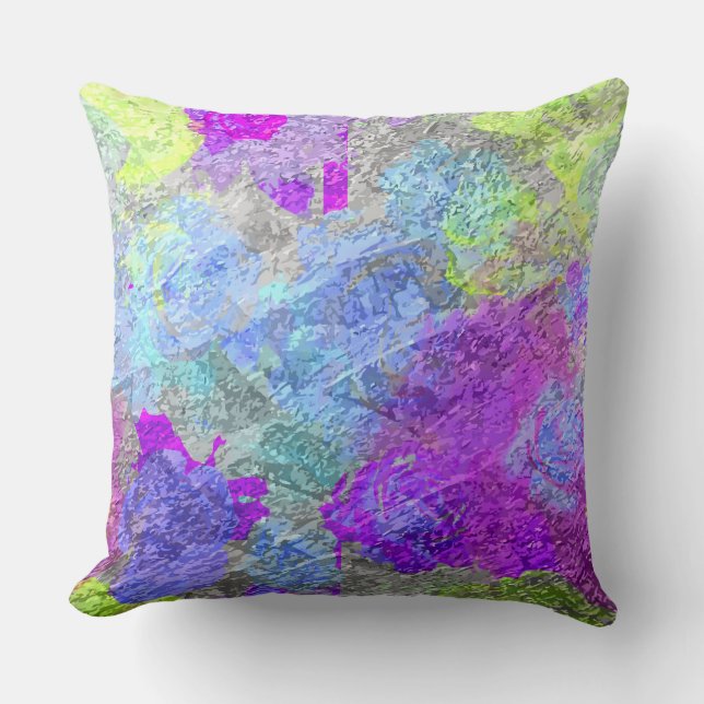 Coussin Couleurs Abstraites 2 (Recto)