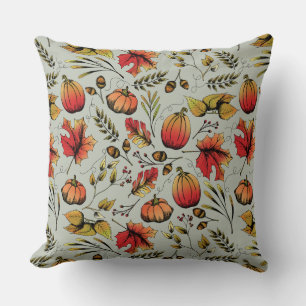 Coussin Couleurs automnales Automne Citrouille Harvest