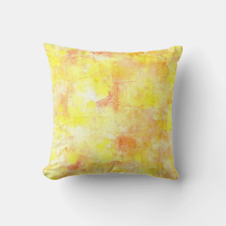 Coussin Couleurs chaudes modernes peinture abstraite