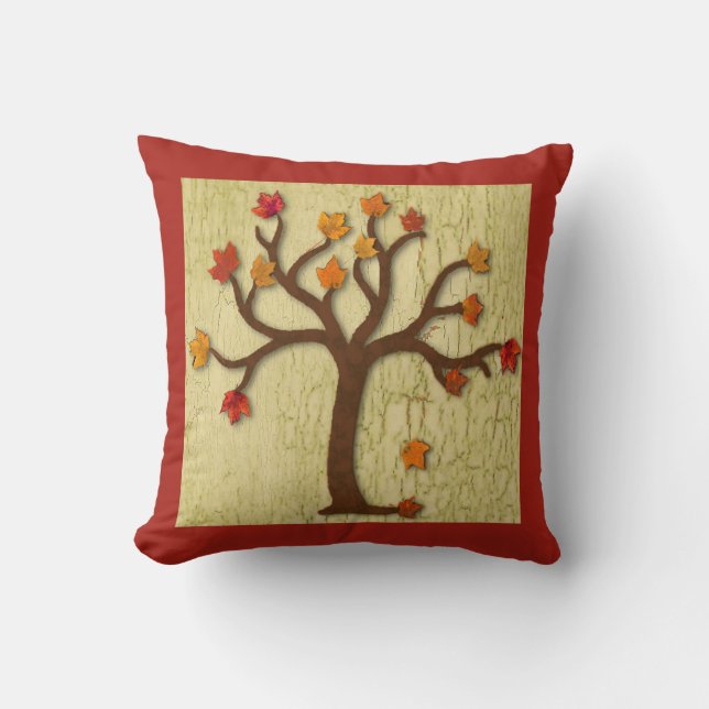 Coussin Couleurs d'automne (Recto)