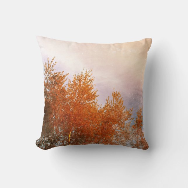 Coussin Couleurs d'automne (Recto)