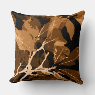 Coussin Couleurs d'automne, feuille 6