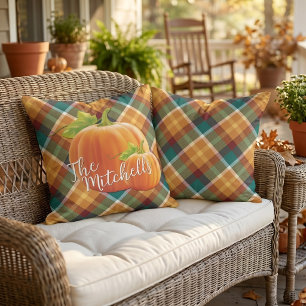 Coussin Couleurs d'automne personnalisées colorées Motif à
