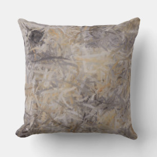 Coussin Couleurs de peinture abstraite