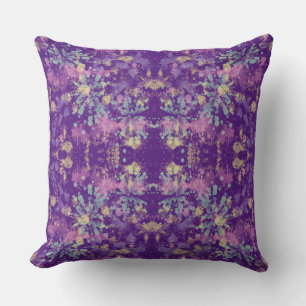 Coussin Couleurs de Printemps Abstraites