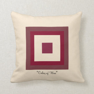 Coussin Couleurs de vin