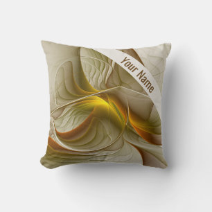 Coussin Couleurs des métaux précieux, nom de l'art Abstrai