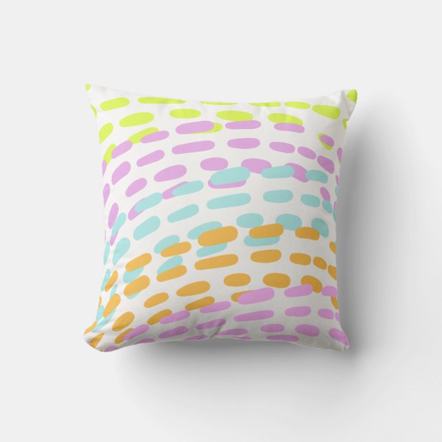 Coussin Couleurs du Neon 80 en poster de animal (Recto)