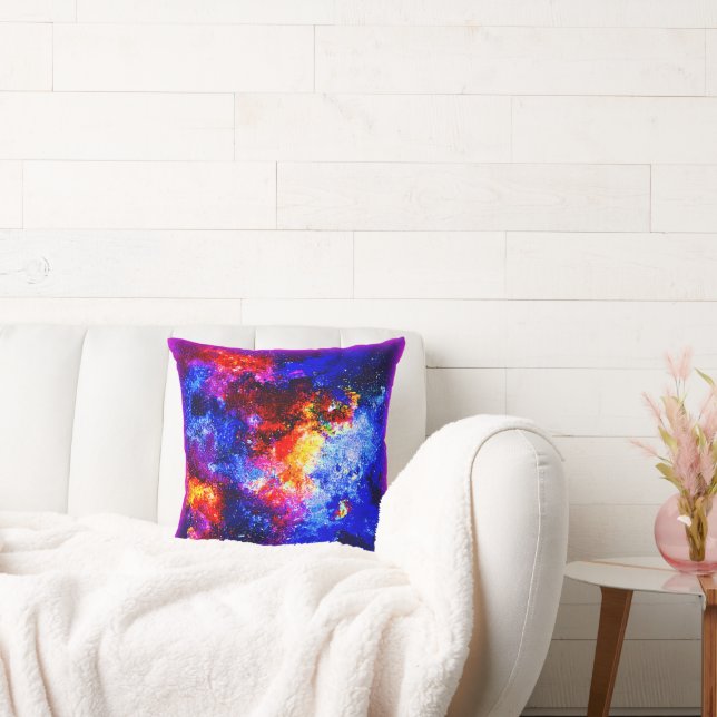 Coussin Couleurs étonnantes de l'univers. Commandez dès ma (Canapé)