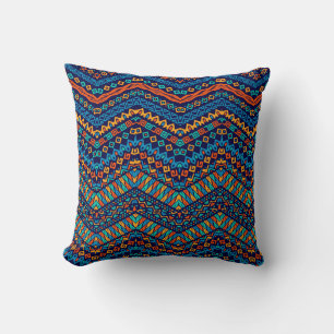 Coussin Couleurs funèbres motifs d'origine africaine