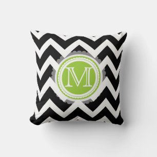 Coussin Couleurs motif/do-it-yourself de chevron monogramm