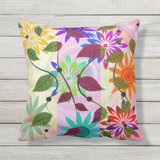 Coussin Couleurs pastel d'été