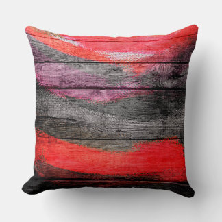 Coussin Couleurs peintes Bois look #9