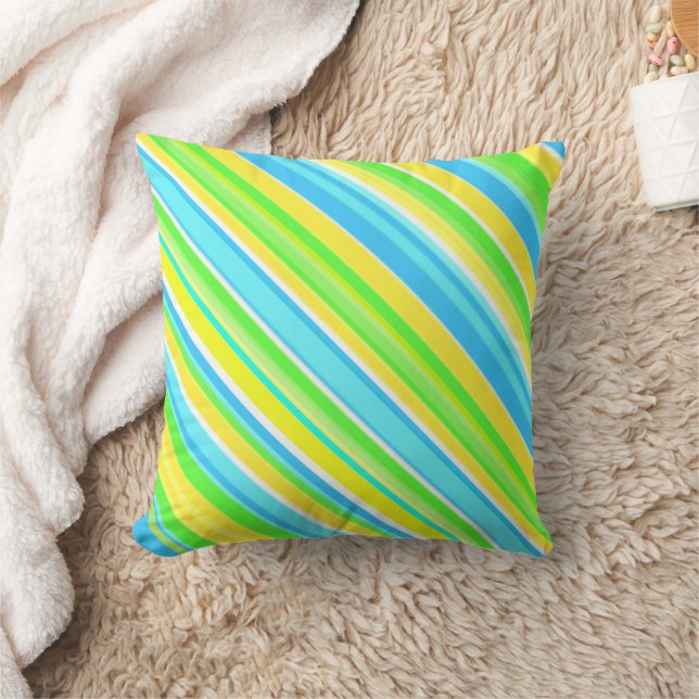 Coussin Couleurs printanières Jaillir l'oreiller (Couverture)