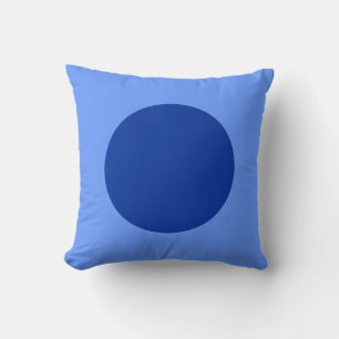 Coussin Couleurs rondes - Couleurs et bleu