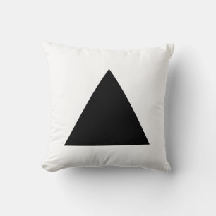 Coussin Couleurs triangles - Noir et Blanc