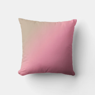 Coussin Couleurs vives rose beige rose pâle