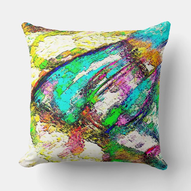 Coussin Couleurs vives - Rustique et rugueux comme roughca (Recto)