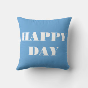 Coussin Coup de Jour Joyeux Bleu clair