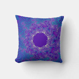 Coussin Coup de soleil de pureté bleue