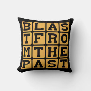 Coussin Coup de tonnerre du passé, visite d'autrefois