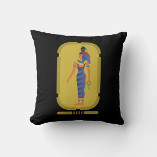 Coussin Coup d'oreiller pour la déesse égyptienne