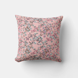 Coussin Coup rose Élégant Dainty Motif Floral