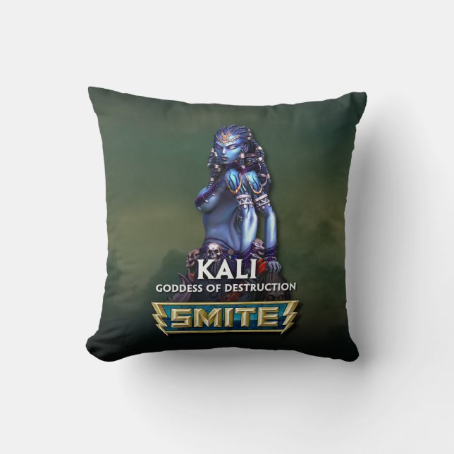 Coussin COUP VIOLENT : Kali, déesse de destruction (Recto)