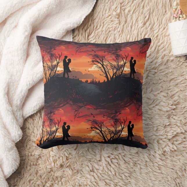 Coussin Couple amoureux  (Couverture)