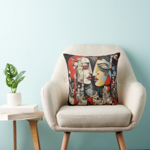 Coussin Couple lesbien