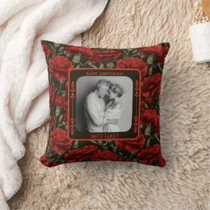 Coussin Couple Mariage à la mode Anniversaire Jeu d'oreill