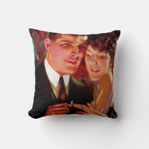 Coussin Couple romantique