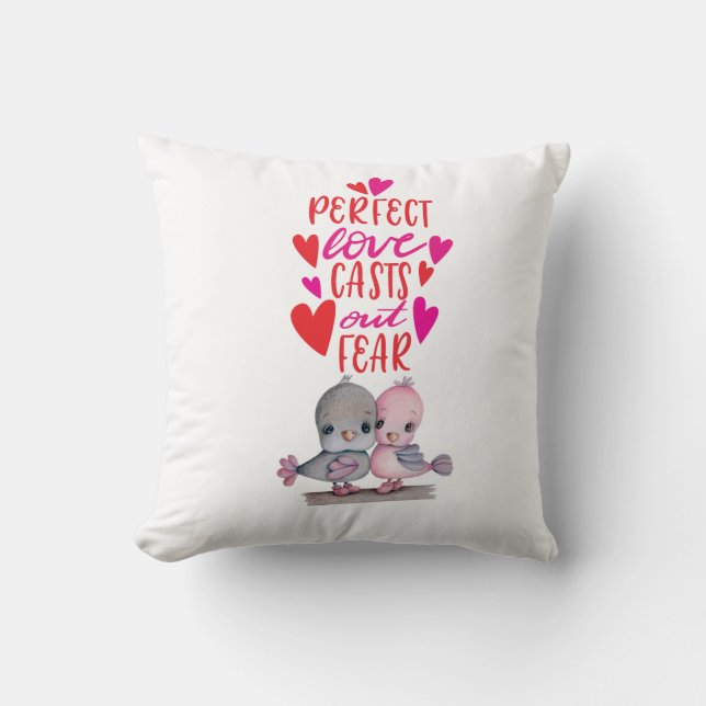 Coussin Coups d'Amour Parfait Hors Peur Jeu d'Oreiller (Recto)