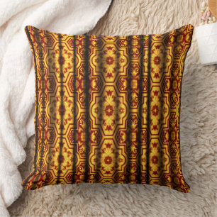 Coussin Cour européenne Baroque Géométrique Floral Scoll