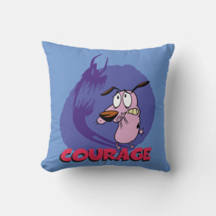 Coussin Courage the Cowardly Dog   Shadow Graphic