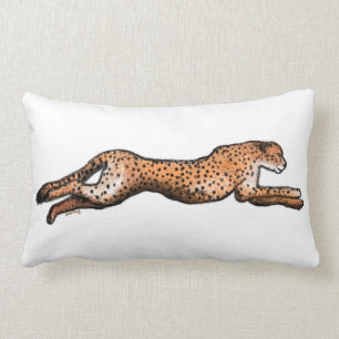 Coussin courant d'art de guépard