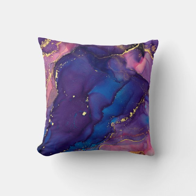Coussin Courants de teintes translucides, sertissant swi m (Recto)